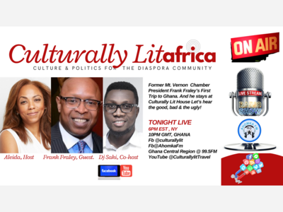 HIS FIRST VISIT TO GHANA (FMR. CHAMBER PRESIDENT FRANK FRALEY)